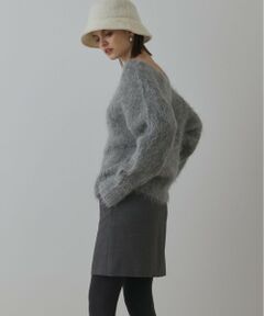 GRACE CONTINENTAL / グレースコンチネンタル ミニ・ひざ丈スカート | ウールギャバミニスカート