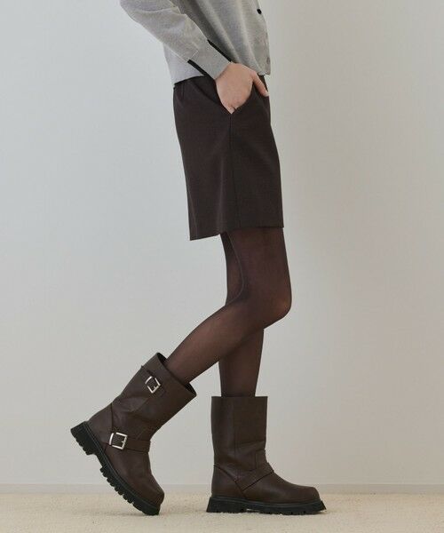 GRACE CONTINENTAL / グレースコンチネンタル ミニ・ひざ丈スカート | ウールギャバミニスカート | 詳細10