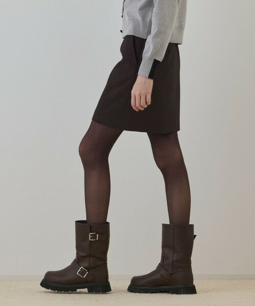GRACE CONTINENTAL / グレースコンチネンタル ミニ・ひざ丈スカート | ウールギャバミニスカート | 詳細8