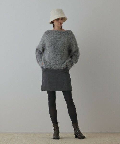 GRACE CONTINENTAL / グレースコンチネンタル ミニ・ひざ丈スカート | ウールギャバミニスカート | 詳細19