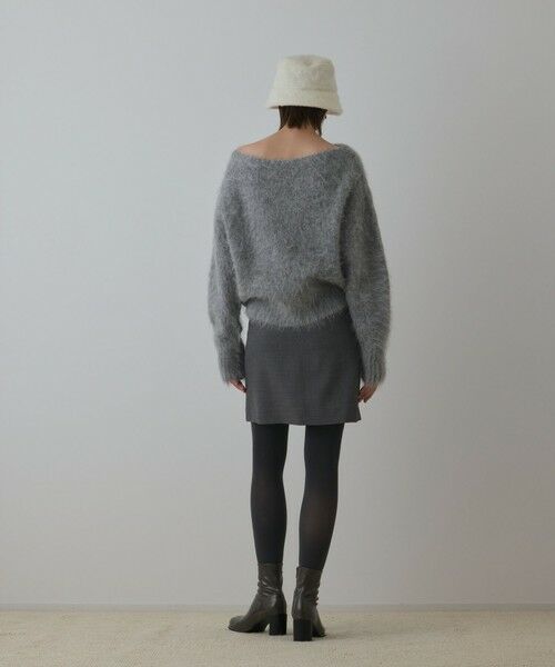 GRACE CONTINENTAL / グレースコンチネンタル ミニ・ひざ丈スカート | ウールギャバミニスカート | 詳細20