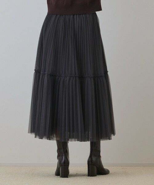 GRACE CONTINENTAL / グレースコンチネンタル ロング・マキシ丈スカート | チュールティアードスカート | 詳細14