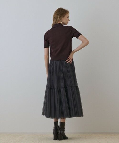 GRACE CONTINENTAL / グレースコンチネンタル ロング・マキシ丈スカート | チュールティアードスカート | 詳細18