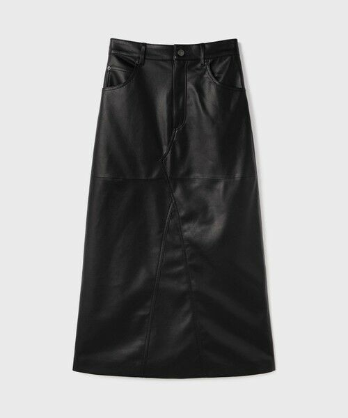 GRACE CONTINENTAL / グレースコンチネンタル ロング・マキシ丈スカート | フェイクレザータイトスカート | 詳細20