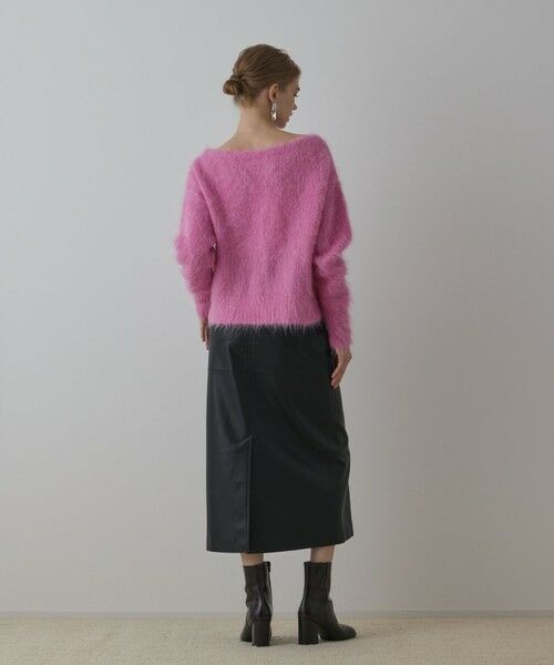 GRACE CONTINENTAL / グレースコンチネンタル ロング・マキシ丈スカート | フェイクレザータイトスカート | 詳細16