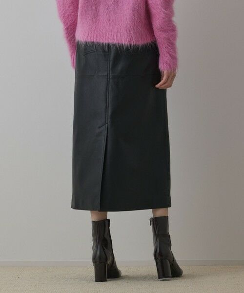 GRACE CONTINENTAL / グレースコンチネンタル ロング・マキシ丈スカート | フェイクレザータイトスカート | 詳細19