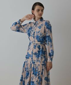 GRACE CONTINENTAL / グレースコンチネンタル ロング・マキシ丈ワンピース | ブーケフラワープリントワンピース