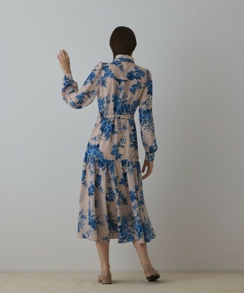GRACE CONTINENTAL / グレースコンチネンタル ロング・マキシ丈ワンピース | ブーケフラワープリントワンピース | 詳細10