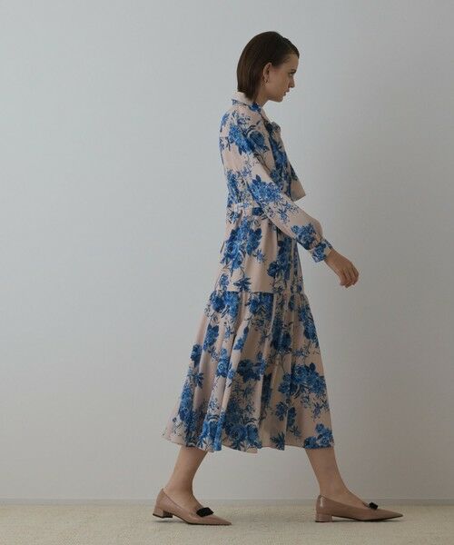 GRACE CONTINENTAL / グレースコンチネンタル ロング・マキシ丈ワンピース | ブーケフラワープリントワンピース | 詳細2