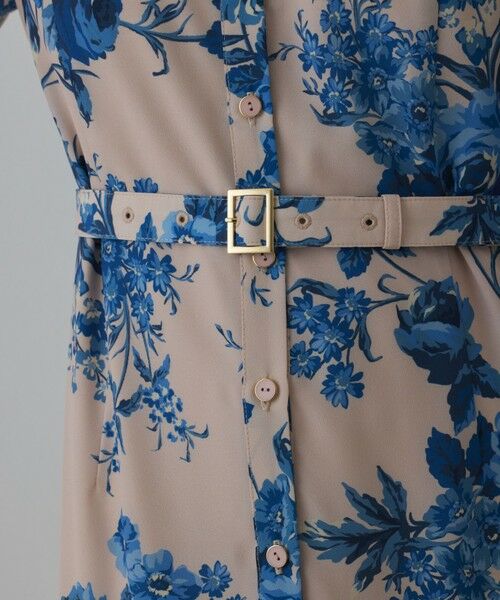 GRACE CONTINENTAL / グレースコンチネンタル ロング・マキシ丈ワンピース | ブーケフラワープリントワンピース | 詳細6