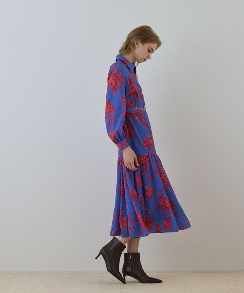 GRACE CONTINENTAL / グレースコンチネンタル ロング・マキシ丈ワンピース | ブーケフラワープリントワンピース | 詳細18