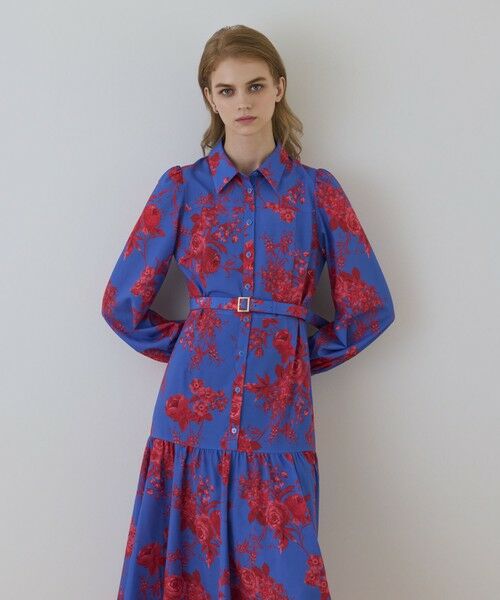 GRACE CONTINENTAL / グレースコンチネンタル ロング・マキシ丈ワンピース | ブーケフラワープリントワンピース | 詳細19