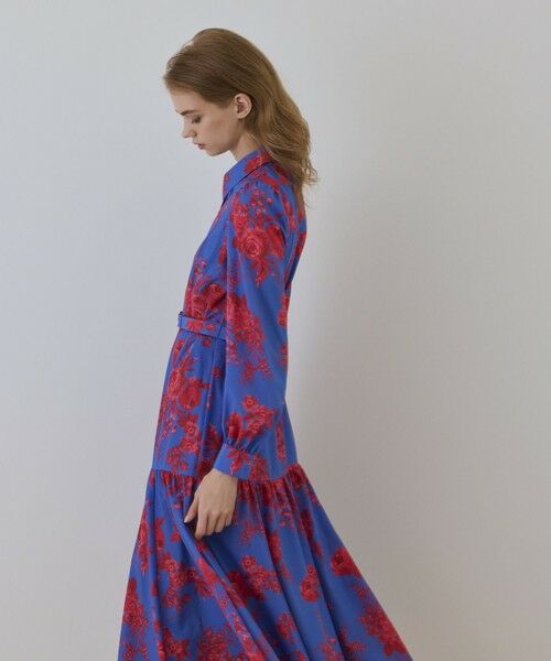 GRACE CONTINENTAL / グレースコンチネンタル ロング・マキシ丈ワンピース | ブーケフラワープリントワンピース | 詳細20