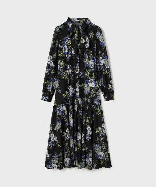 GRACE CONTINENTAL / グレースコンチネンタル ロング・マキシ丈ワンピース | ブーケフラワープリントワンピース | 詳細27