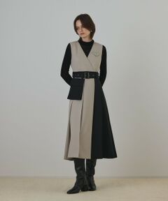 GRACE CONTINENTAL / グレースコンチネンタル ロング・マキシ丈ワンピース | プリーツジャンパースカート