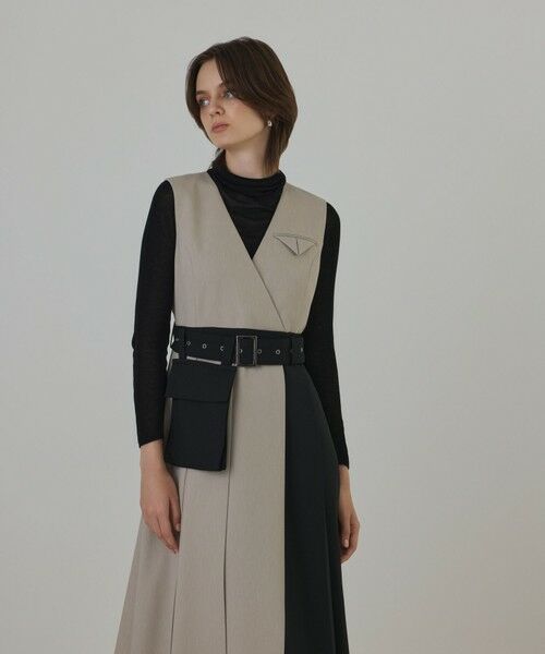 GRACE CONTINENTAL / グレースコンチネンタル ロング・マキシ丈ワンピース | プリーツジャンパースカート | 詳細4