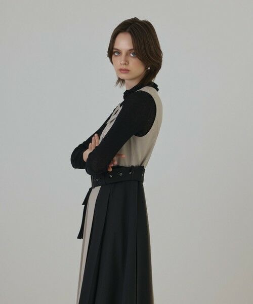 GRACE CONTINENTAL / グレースコンチネンタル ロング・マキシ丈ワンピース | プリーツジャンパースカート | 詳細5