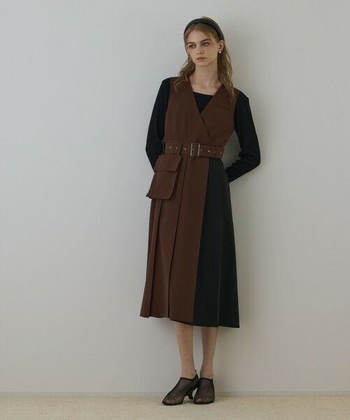 GRACE CONTINENTAL / グレースコンチネンタル ロング・マキシ丈ワンピース | プリーツジャンパースカート | 詳細20