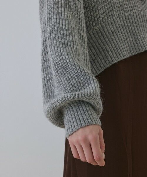 GRACE CONTINENTAL / グレースコンチネンタル ロング・マキシ丈ワンピース | サテンレースニットワンピース | 詳細8