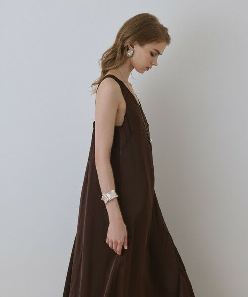 GRACE CONTINENTAL / グレースコンチネンタル ロング・マキシ丈ワンピース | サテンレースニットワンピース | 詳細14