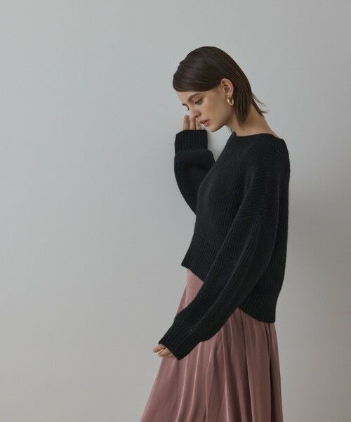 GRACE CONTINENTAL / グレースコンチネンタル ロング・マキシ丈ワンピース | サテンレースニットワンピース | 詳細25