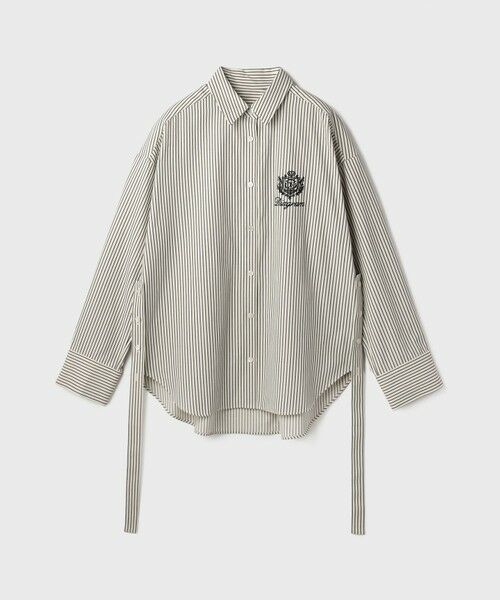 GRACE CONTINENTAL / グレースコンチネンタル シャツ・ブラウス | エンブレム刺繍シャツ | 詳細20