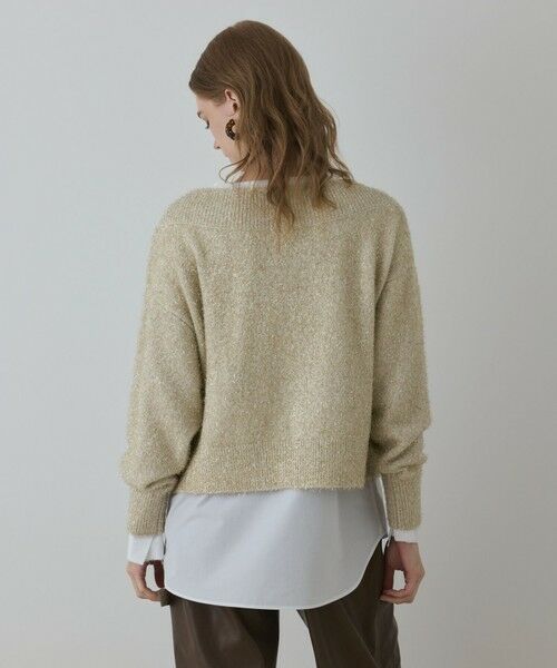 GRACE CONTINENTAL / グレースコンチネンタル ニット・セーター | グリッターニットトップ | 詳細4