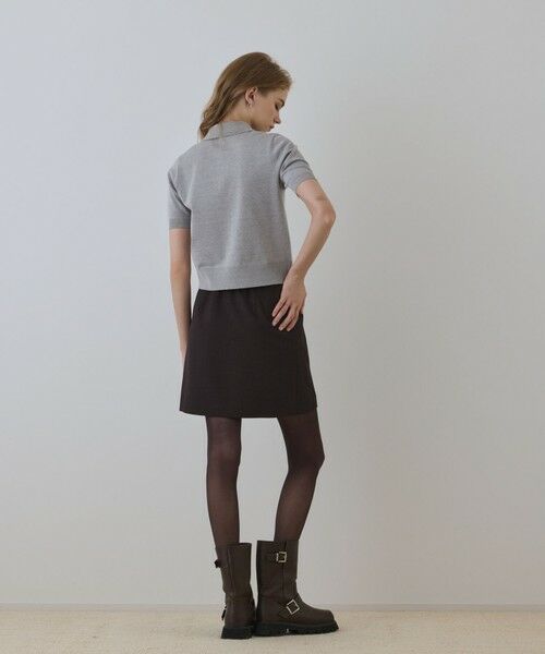 GRACE CONTINENTAL / グレースコンチネンタル その他トップス | バイカラーポロニットトップ | 詳細16