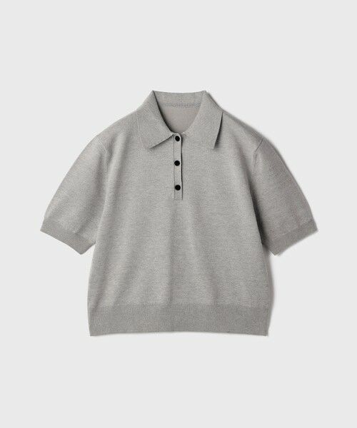 GRACE CONTINENTAL / グレースコンチネンタル その他トップス | バイカラーポロニットトップ | 詳細23