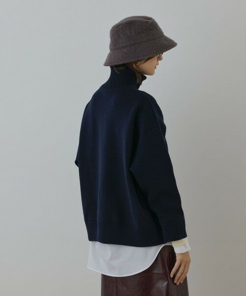 GRACE CONTINENTAL / グレースコンチネンタル ニット・セーター | ハーフジップニットトップ | 詳細2
