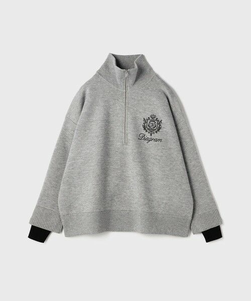 GRACE CONTINENTAL / グレースコンチネンタル ニット・セーター | ハーフジップニットトップ | 詳細15