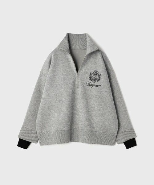 GRACE CONTINENTAL / グレースコンチネンタル ニット・セーター | ハーフジップニットトップ | 詳細18