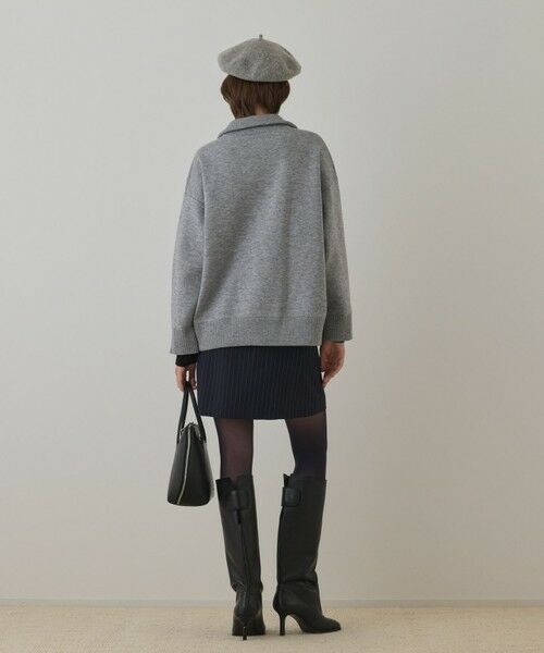 GRACE CONTINENTAL / グレースコンチネンタル ニット・セーター | ハーフジップニットトップ | 詳細9