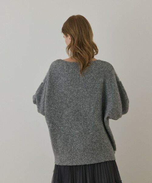 GRACE CONTINENTAL / グレースコンチネンタル ニット・セーター | レースドルマンニットトップ | 詳細6
