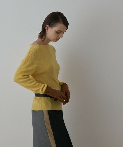 GRACE CONTINENTAL / グレースコンチネンタル ニット・セーター | ハイゲージウールニットトップ | 詳細3