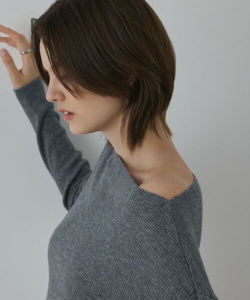 GRACE CONTINENTAL / グレースコンチネンタル ニット・セーター | ハイゲージウールニットトップ | 詳細11