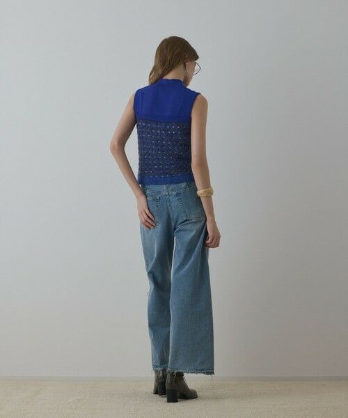 GRACE CONTINENTAL / グレースコンチネンタル ニット・セーター | ツイードベアニットトップ | 詳細4