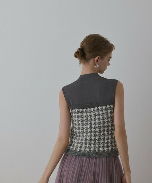 GRACE CONTINENTAL / グレースコンチネンタル ニット・セーター | ツイードベアニットトップ | 詳細7