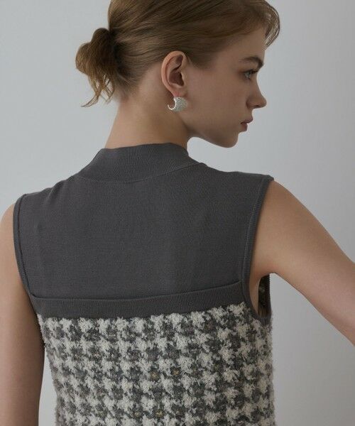 GRACE CONTINENTAL / グレースコンチネンタル ニット・セーター | ツイードベアニットトップ | 詳細11