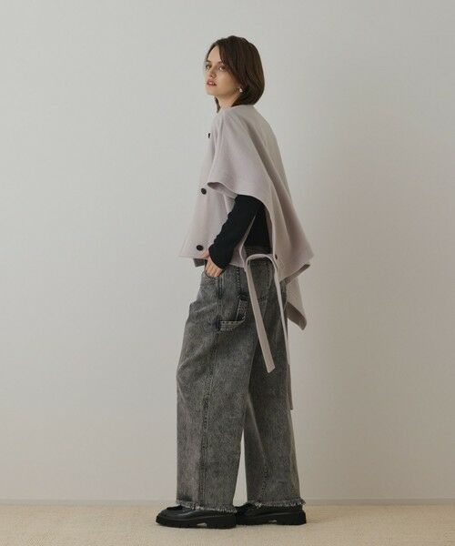 GRACE CONTINENTAL / グレースコンチネンタル ポンチョ | ライトビーバーポンチョ | 詳細1