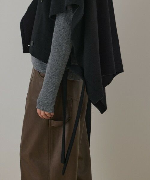 GRACE CONTINENTAL / グレースコンチネンタル ポンチョ | ライトビーバーポンチョ | 詳細14