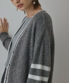 GRACE CONTINENTAL / グレースコンチネンタル カーディガン・ボレロ | グリッターニットカーディガン