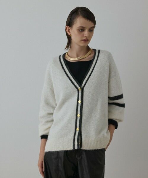 GRACE CONTINENTAL / グレースコンチネンタル カーディガン・ボレロ | グリッターニットカーディガン | 詳細4