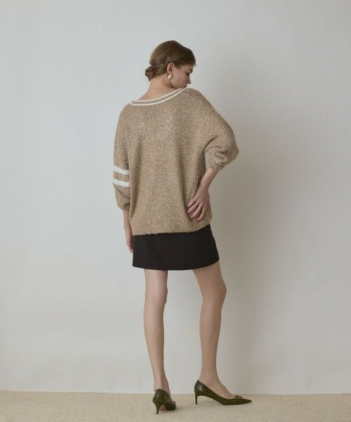 GRACE CONTINENTAL / グレースコンチネンタル カーディガン・ボレロ | グリッターニットカーディガン | 詳細12