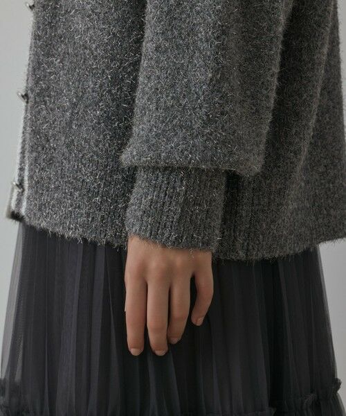 GRACE CONTINENTAL / グレースコンチネンタル カーディガン・ボレロ | グリッターニットカーディガン | 詳細17