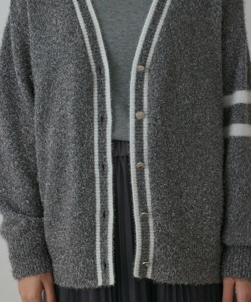 GRACE CONTINENTAL / グレースコンチネンタル カーディガン・ボレロ | グリッターニットカーディガン | 詳細18