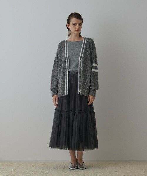 GRACE CONTINENTAL / グレースコンチネンタル カーディガン・ボレロ | グリッターニットカーディガン | 詳細21