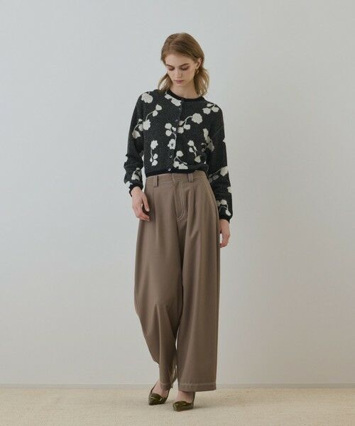 GRACE CONTINENTAL / グレースコンチネンタル カーディガン・ボレロ | フクレジャガードニットカーディガン | 詳細11