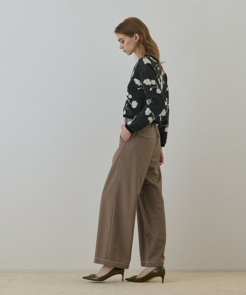 GRACE CONTINENTAL / グレースコンチネンタル カーディガン・ボレロ | フクレジャガードニットカーディガン | 詳細12