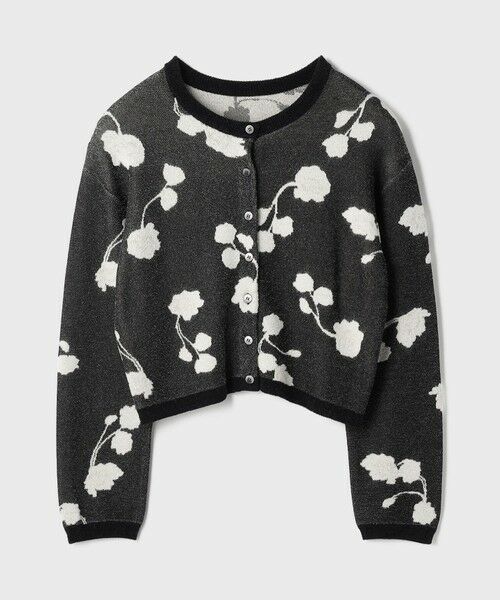GRACE CONTINENTAL / グレースコンチネンタル カーディガン・ボレロ | フクレジャガードニットカーディガン | 詳細17